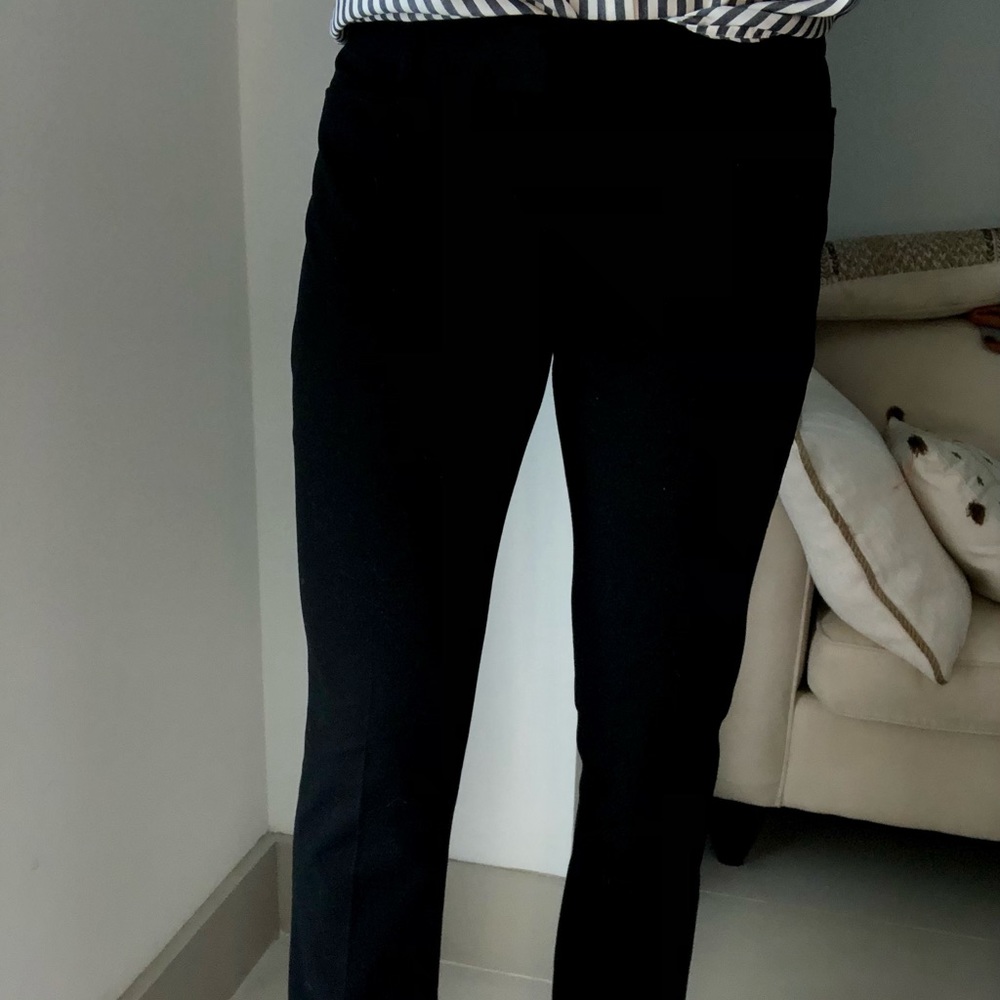 Express Black Straight Leg Work Pants